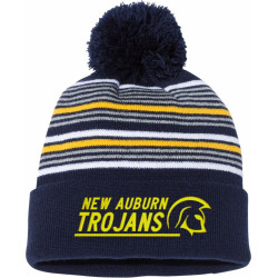 Trojan - Pom-Pom Cuffed Beanie